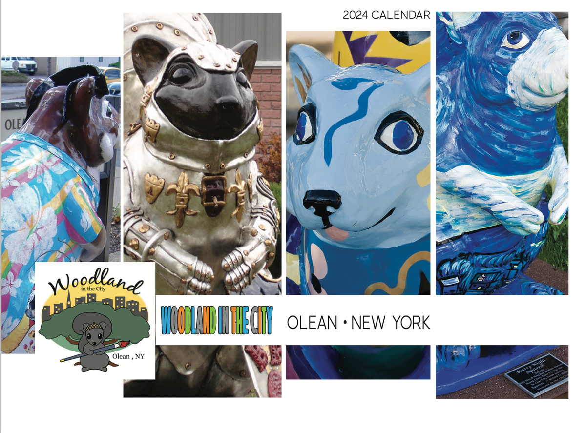 2024 Squirrel Calendar• 2 Greater Olean Area Chamber of Commerce