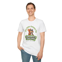 Load image into Gallery viewer, Corporate Challenge T-Shirt — 16th Annual Southern Tier Event Tee (Squirrel Mascot)