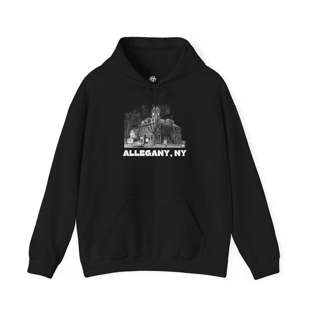 Historic Allegany NY Unisex Heavy Blend™ Hooded Sweatshirt