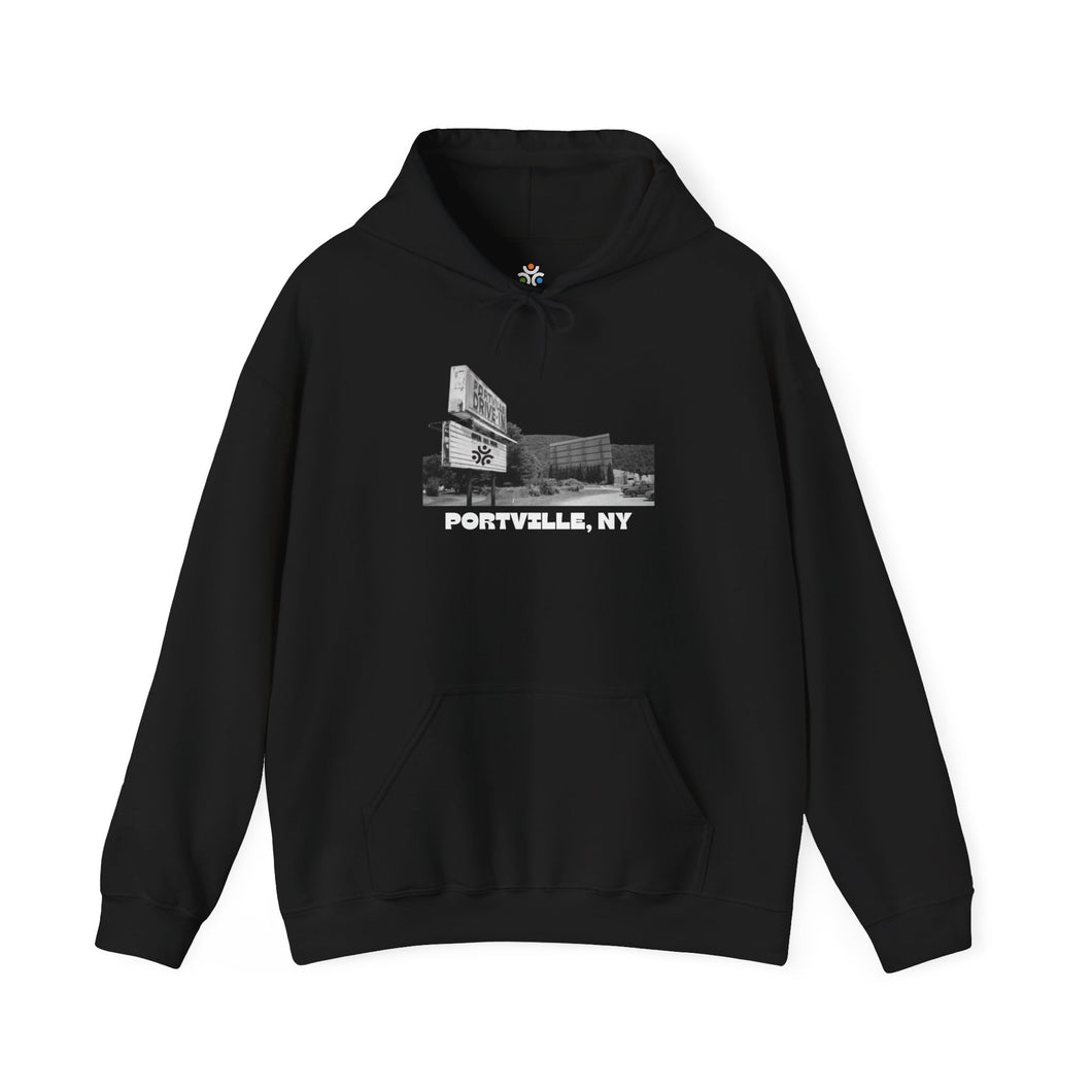 Historic Portville NY Drive-In Unisex Heavy Blend™ Hooded Sweatshirt