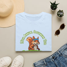Load image into Gallery viewer, Corporate Challenge T-Shirt — 16th Annual Southern Tier Event Tee (Squirrel Mascot)