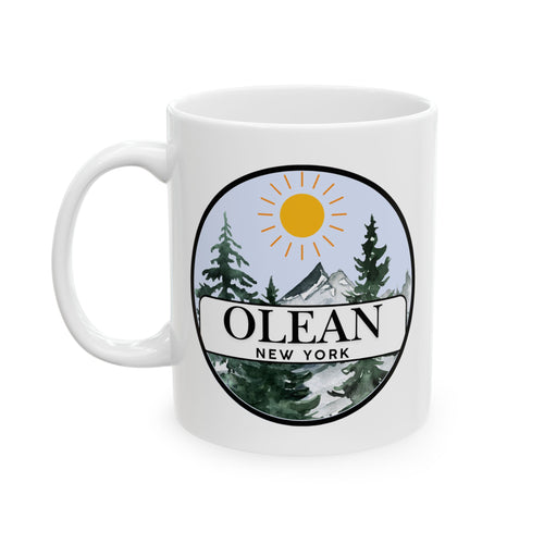 Olean NY Ceramic Mug, (11oz, 15oz)