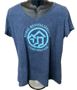 RRC - Dark Blue V-Neck T-shirt XL