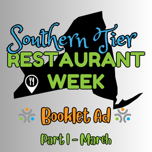 Southern Tier Restaurant Week Booklet Ad - March 2025