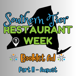 Southern Tier Restaurant Week Booklet Ad - August 2025