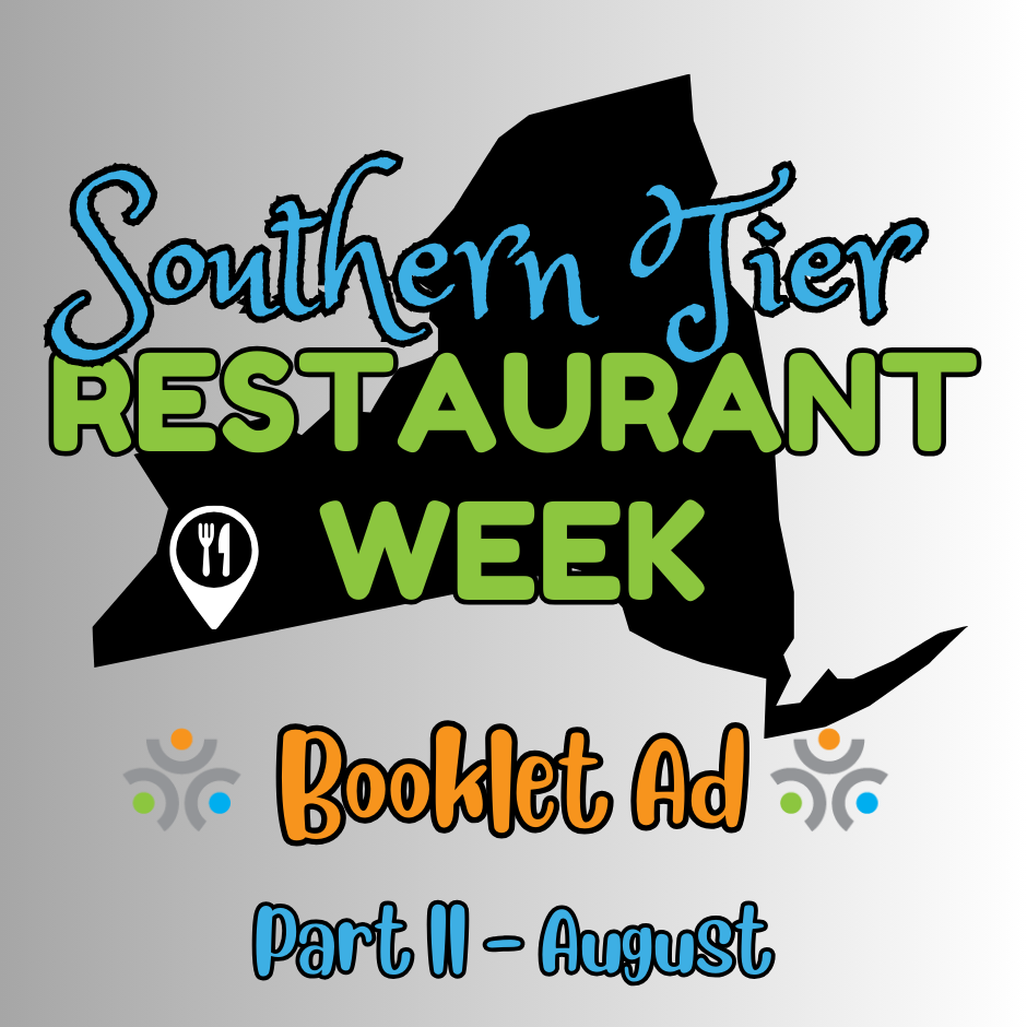 Southern Tier Restaurant Week Booklet Ad - August 2025