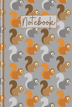 Load image into Gallery viewer, Squirrel Notebook
