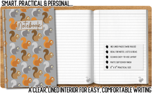 Load image into Gallery viewer, Squirrel Notebook