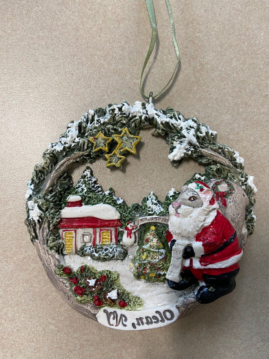 Christmas Ornament - Nutty O' St. Nick